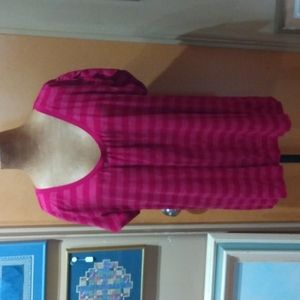 FADED GLORY Size 2X pink Blouse Top
